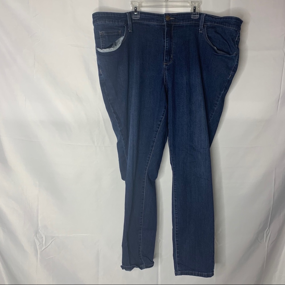 ava and viv size 24 dark wash skinny jeans EUC